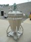 B&G 50 Gallon 316L Stainless Jacketed Vacuum Cone Bottom Mix Tank, Air Driven Mixer