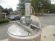 600 Gallon A & B Process Systems Scraper Agitated Jacketed Tank, 316L Stainless, Sanitary