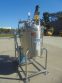 100 Gallon Cherry Burrell 316 Stainless Steel Jacketed Pressurized Kettle/Reactor, Tilt Out Agitation