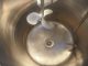 11 Gallon Cherry Burrel 316 Stainless Steel Jacketed Pressurized Kettle/Reactor, Lift Out Agitation