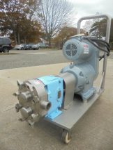 Waukesha 030 Stainless Positive Displacement Pump, Variable Speed