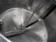 600 Gallon Mueller Scrape Surface Cone Bottom Mix Kettle, 90PSI Jacket