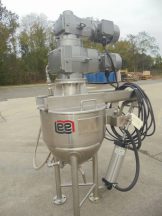 12 Gallon Lee 316 SS Double Motion Mixing kettle, Tilt-Out Agitation