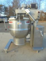 40 Gal Groen self-contained electric twin action kettle, tilt discharge, 316 SS