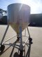 450 Gallon DCI Type 316 Stainless Steel Cone Bottom Portable Tank-2