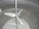 1,500 Gallon Cherry Burrell Stainless Steel Closed Mix Tank with Pitched Bladed Agitators