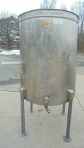 250 Gallon Sanitank Stainless Steel Vertical Tank