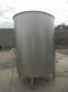1,000 Gallon Groen Stainless Steel Vertical Tank, Dished Bottom