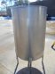 200 Gallon Stainless Steel Vertical Tank, Cone Bottom-