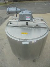 350 Gal Zero Manufacturing Jacketed Scraper Agitated Tank