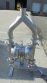 Murzan PI.50.SL Air Operated SS Double Diaphragm Pump, 3 Inch