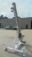 S. Howes 4 In. Diameter Stainless Inclined Screw Conveyor/Feeder, Adjustable Height Discharge