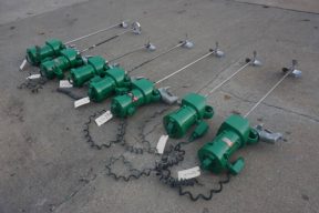 Lightnin 3/4 HP Clamp On Geared Down Prop Mixers, (7)