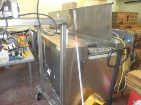 Stein Series II Stainless Continuous Gas Fired Fryer, 20 inch wide belt