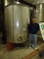 1,000 Gallon Stainless Vertical Cone Bottom Tank, Open Top