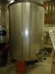 1,000 Gallon Stainless Vertical Cone Bottom Tank, Open Top