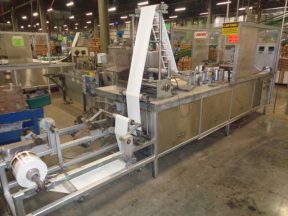 R A Jones Pouch King Form/Fill/Seal Machine, 250 Per Minute