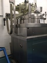 Becomix 500 Liter and 125 Liter Stainless Steel Jacketed Vacuum Agitated Process Vessels