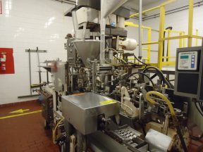 Bartelt IM-6 Horizontal Pouch Packager With Hot Melt Cartoner