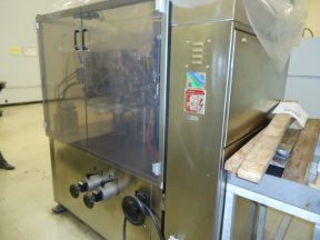 Unipac "Silver 100" Automatic Plastic Tube Filler/Sealer, 80 Per Minute
