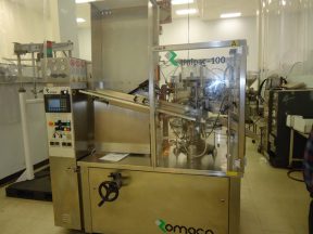 Unipac "Silver 100" Automatic Plastic Tube Filler/Sealer