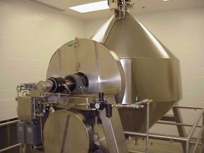 GEMCO 50 CU. FT. SS SLANT CONE BLENDER, PHARMACEUTICAL GRADE