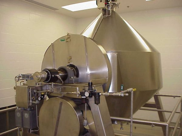 GEMCO 50 CU. FT. SS SLANT CONE BLENDER, PHARMACEUTICAL GRADE