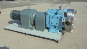 Waukesha 60U1 Stainless Steel Positive Displacement Pump, 5 HP