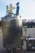 375 Gal Lee Triple Motion Jacketed Vessel, 316L Stainless, 100psi jacket