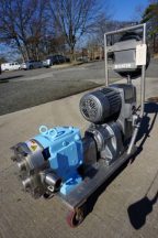 Waukesha Size 60 Stainless Steel Positive Displacement Pump, Variable Speed, Explosion Proof