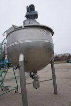 200 Gallon Groen SS Twin Action Scraper Kettle, 90 PSI Jacket