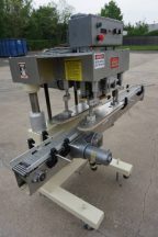 Kaps-All F-4 Cap Tightener/Retorquer With Conveyor