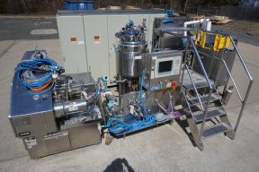Krieger/Dyno-Mill Blending & Pulverizing Skid For Cosmetic Preparations