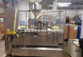 Nima/Cavalla Hot Air Plastic Tube Filling and Sealing Machine, 100 Per Minute