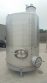 1,500 Gal Mueller Stainless Steel Vertical Dimple Jacketed Sanitary Tank, 200 PSI Jacket