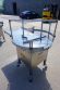 36 In. Kaps-All Stainless Steel Rotary Table, with unscrambling shelf
