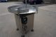 35 Inch Diameter JG Machine Works Stainless Rotary Unscrambling/Accumulating Table, Variable Speed