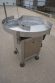 35 Inch Diameter JG Machine Works Stainless Rotary Unscrambling/Accumulating Table, Variable Speed