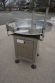 35 Inch Diameter JG Machine Works Stainless Rotary Unscrambling/Accumulating Table, Variable Speed