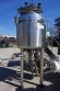 Krieger 125 Liter 316 Stainless Steel Jacketed Pressure Vessel, Bottom Entering Homogenizer