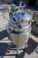 Krieger 125 Liter 316 Stainless Steel Jacketed Pressure Vessel, Bottom Entering Homogenizer