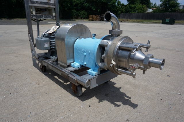 Waukesha MS Inline Stainless Steel Horizontal Colloid Mill