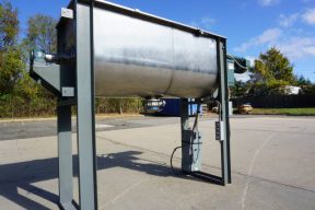 36 Cu. Ft. Bush Tank Stainless Steel Double Ribbon Blender, 15 HP