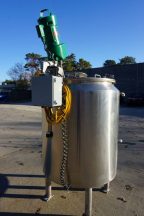 200 Gallon Feldmeier 316 Stainless Mix Tank, 85 PSI Jacket