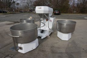Colborne (Esmach) 200 Kg. Spiral Dough Mixer, Removable Bowls