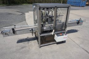 Biner Ellison Six Head Straight Line Piston Filling Machine