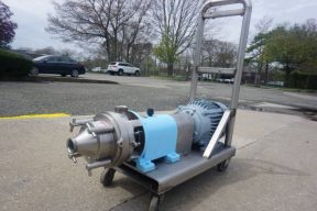 Waukesha MS Stainless Steel Horizontal Colloid Mill, Conical Grooved Rotor