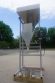 Logical Machines Stainless Steel Weigh Type Filler, With Foot Switch