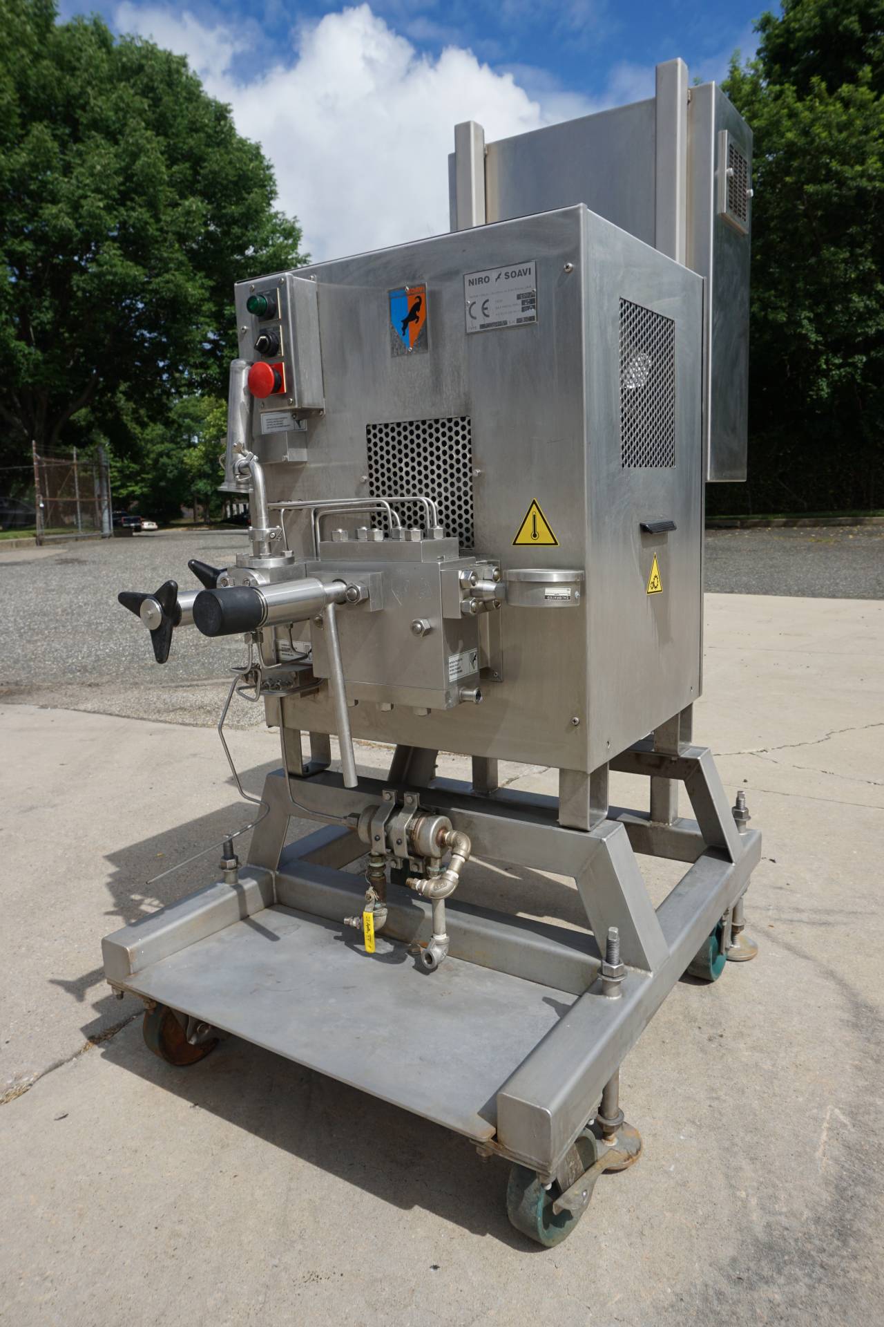 Niro Soavi 2006H-A SS Pilot Plant Homogenizer, 5800PSI