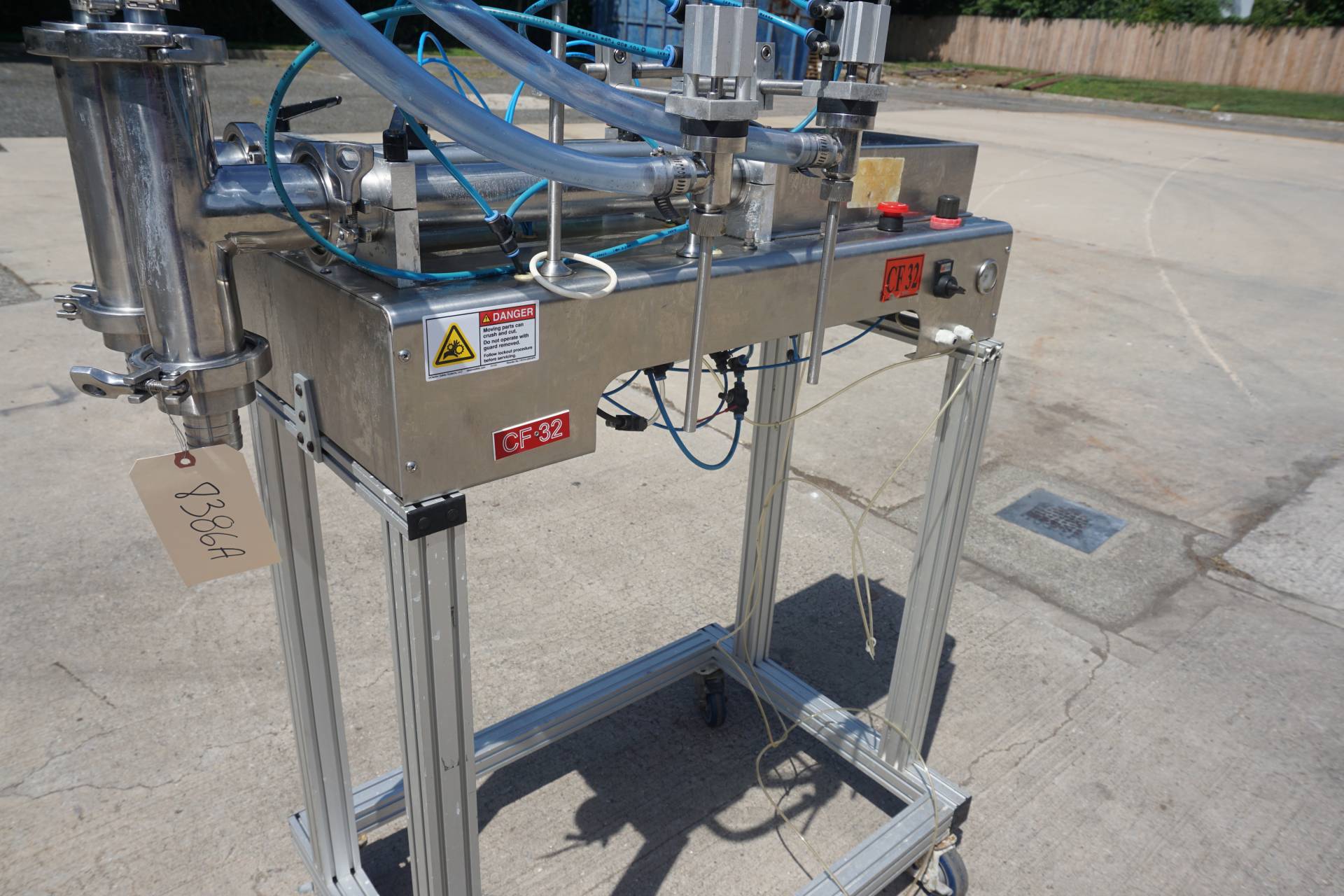 Twin Piston Filling Machine, Air Operated